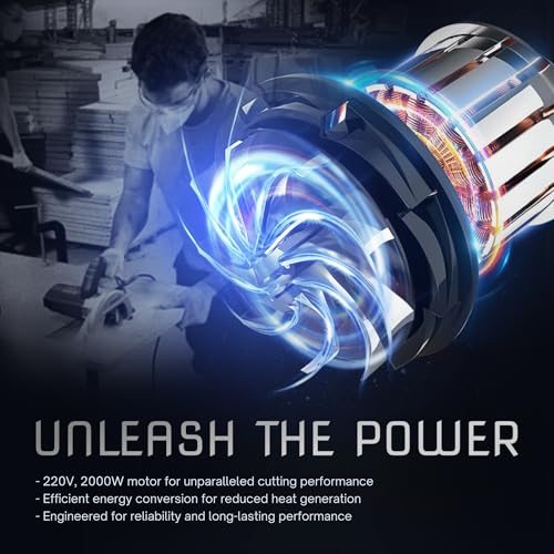 Image of Professional Diamond Tile /Stone /Marble Cutter | 1450W Motor | 125mm Blade | 12,000 RPM | 40mm Cutting Depth | 3kg Lightweight Design | Hex Key & Socket Wrench Included | Corded Electric