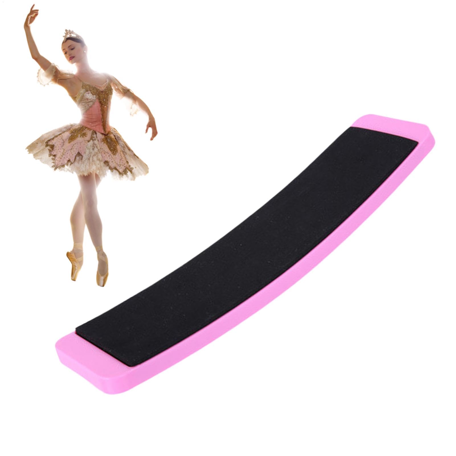 Rukjmqi Turn Board, Dance Turning Board, Portable Dance Spin Board, Ballet Dance Turning Spin Board, Portable Nylon Thickened Ballet Balance Turn Board For Instep Shaping 28.5x7.5x1.5cm