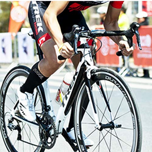 zuoge 3 Pairs Compression Socks Pack - Best Medical, Nursing, Travel & Flight Socks - Running & Fitness - 15-20mmHg4