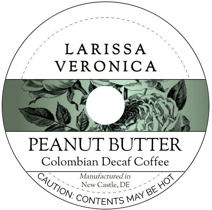 Peanut Butter Colombian Decaf Coffee (Single Serve K-Cup Pods) (Gourmet, Naturally Flavored, Whole Coffee Beans) (12 pods, ZIN: 573980) image 5
