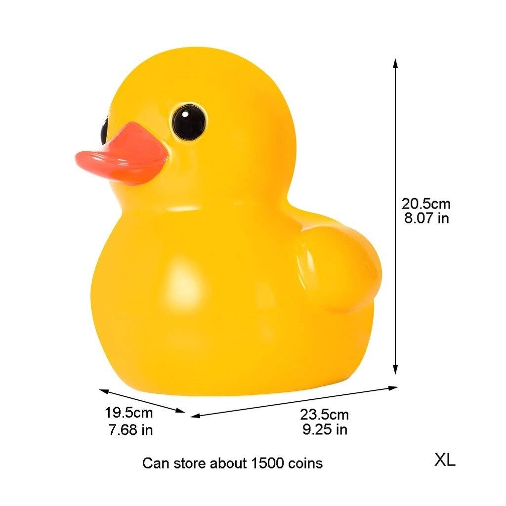 Amazon.co.jp: 貯金箱/デジタルコインバンク 黄色いアヒル大容量の貯金