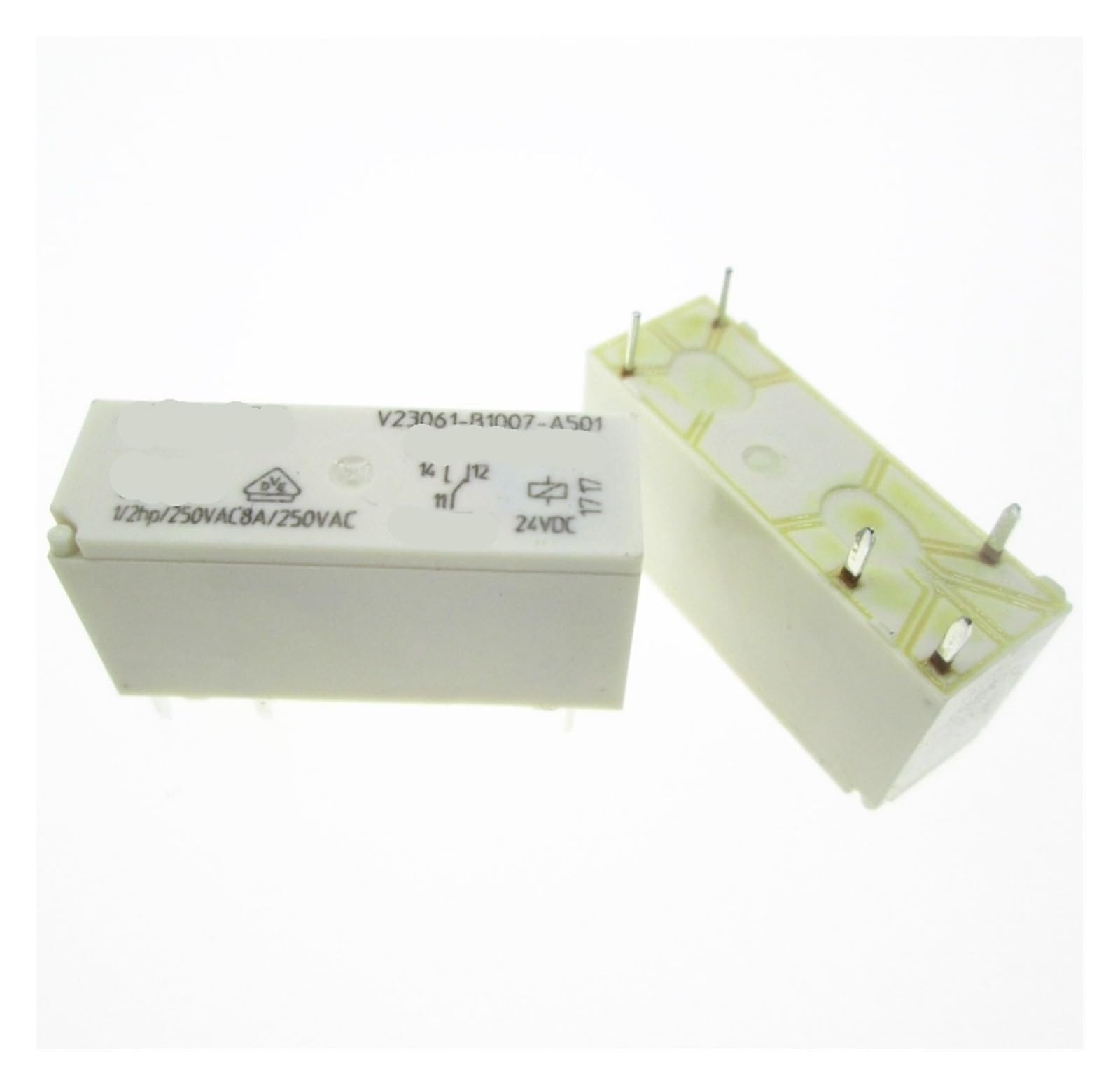 OSHZIKJII 24V relay V23061-B1007-A501 24VDC V23061-B1007-A501-24VDC V23061B1007A501 24VDC DC24V 8A 250VAC DIP5