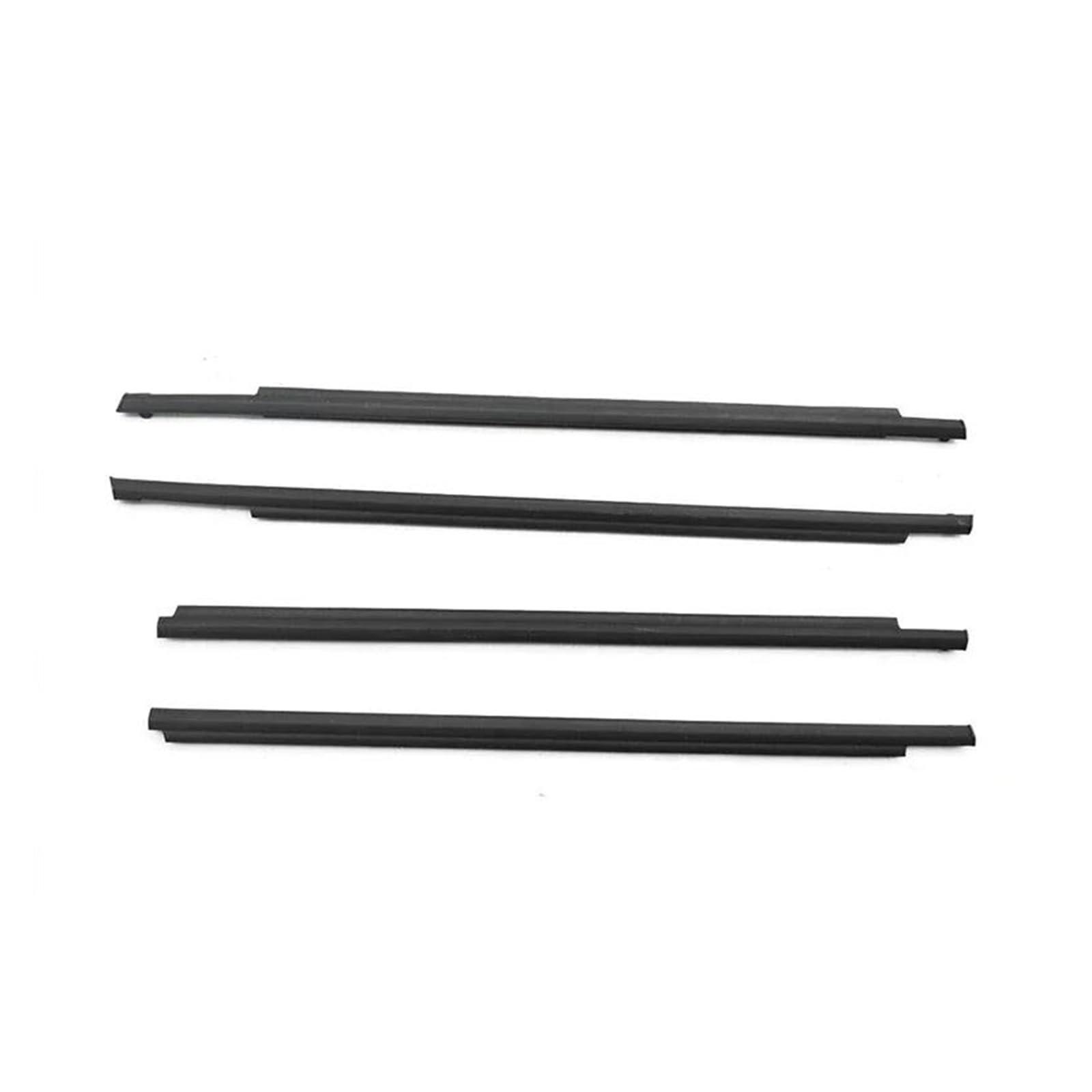 Junta Goma Puerta Impermeable Para Toyota Para Prius 2004-2009 Puerta Lateral Ventana Vidrio Correa Goma Moldura Protector Sellado 4 Uds Burletes Exteriores