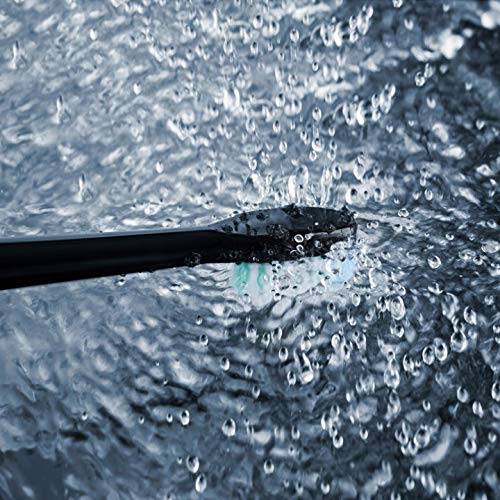 ProMedix PR-750 Elektrische Schallzahnbürste mit Reise-Etui 5 Reinigungs-Modi mit 3 Bürstenköpfen 30Sek. Timer IPX7 Wasserdicht (Schwarz, Schallzahnbürste) – Bild 7