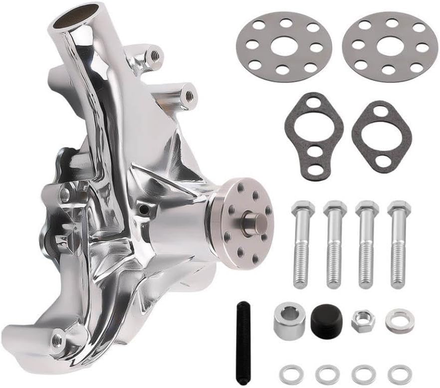 小さなブロックエンジンと互換性のあるウォーターポンプ283 305 327 350 400冷却システム交換部品1969年から1987