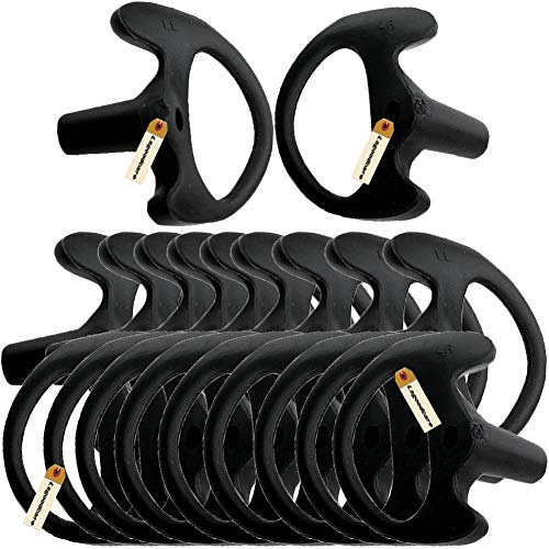 Replacement Earmold Earbud (Left and Right Ear) for Two Way Radio Acoustic Coil