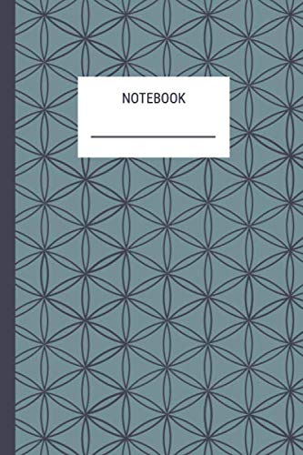 Notebook: 128 pages - Ruled/Lined with side margin, notebook in a modern design, 6x9 inches (15.2 x 22.9cm; about A5 format). Softcover. Pocket-School Notebook, Diary, Journal, Copybook