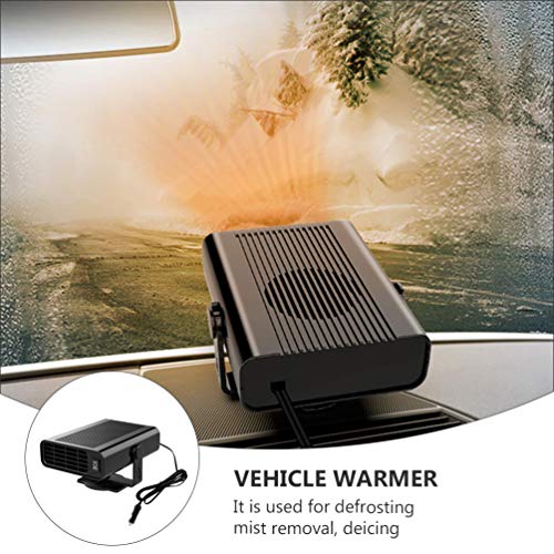 CLISPEED Aquecedr de Carr24V Ventiladres de CarrPrtáteis Descngeladr Descngeladr Dispsitivde DegelPr