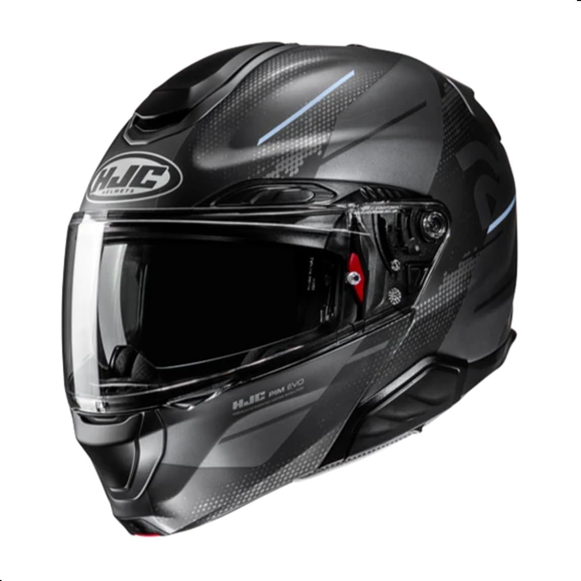 HJC RPHA 91 Blat Motorcycle Helmet with HJ-37 Pinlock Shield, DOT Approved (MC5SF, XX-Large)