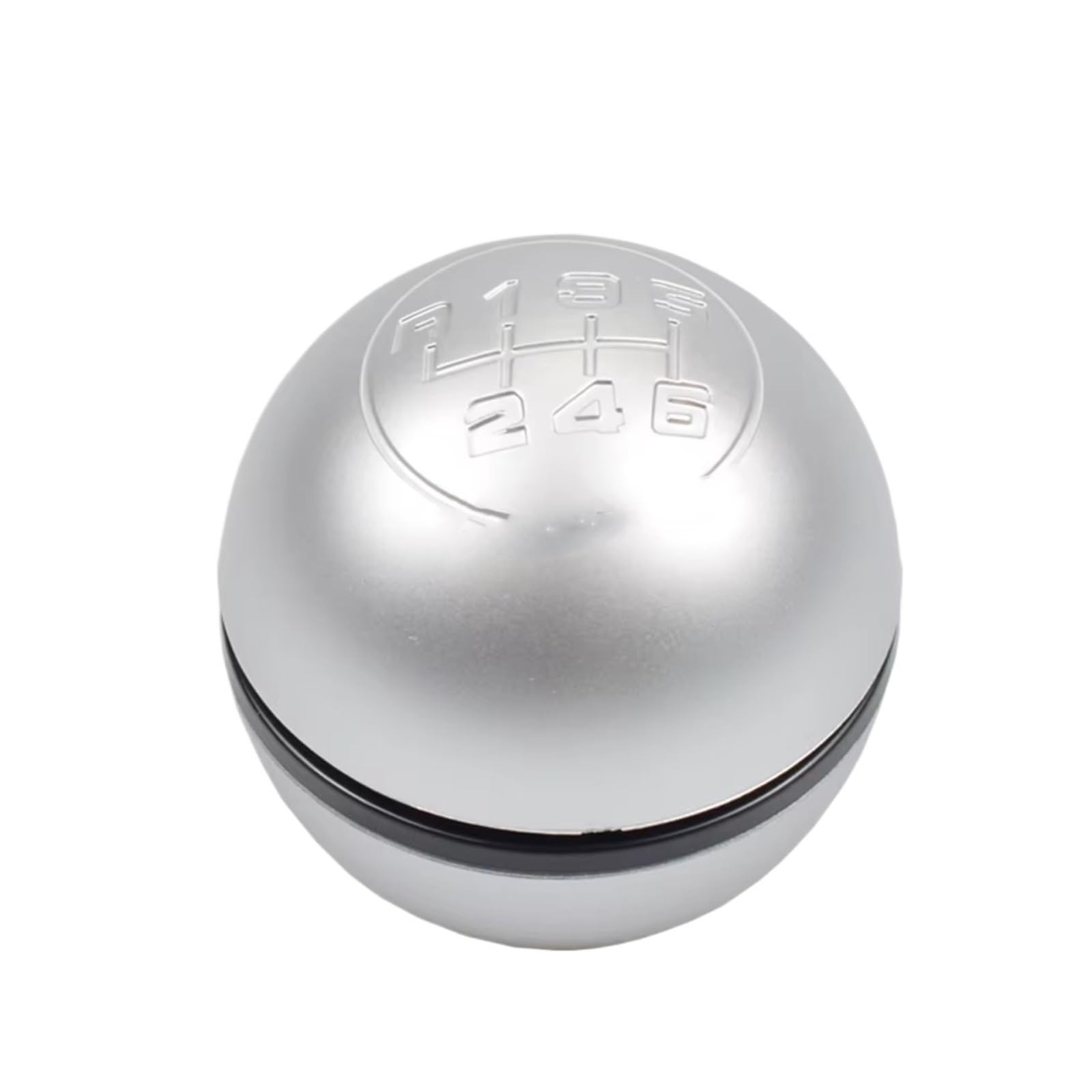 HILLAR Car Gear Stick Knob for Alfa for Romeo for Giulietta 2010-on 50294565 55346345 6 Speed Gear Shift Knob Shifter Lever Handball(6 Speed Silver)