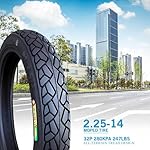 225-14-Moped-Tire-225-x-14-Tube-Type-Tire-32P-Maximum-load-246-lbs-280kpa-Fully-Reinforced-225-14-Scooter-Tire