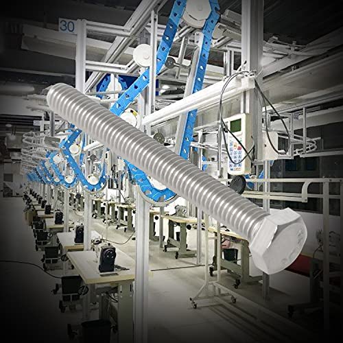 Image of M6 x 55mm Hex Head Bolts Screws Grade 5.8 Stainless Steel, Fasteners Fully Machine Threaded SUS304 10 Pcs