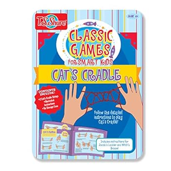 Toy T.S. Shure Cat's Cradle Activity Tin Book