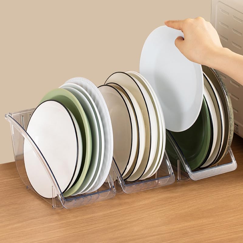 Snapklik.com : Paper Plate Holder, PET Pot Lid Holder Dinner Plate ...