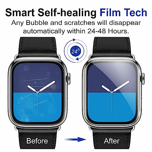Image of Pack 3| For Noise Origin Smart Watch Screen Guard Scratch Guard Full Screen Protector Compatible for Noise Origin 1.46 inch - Flexible TPU - HD Clear