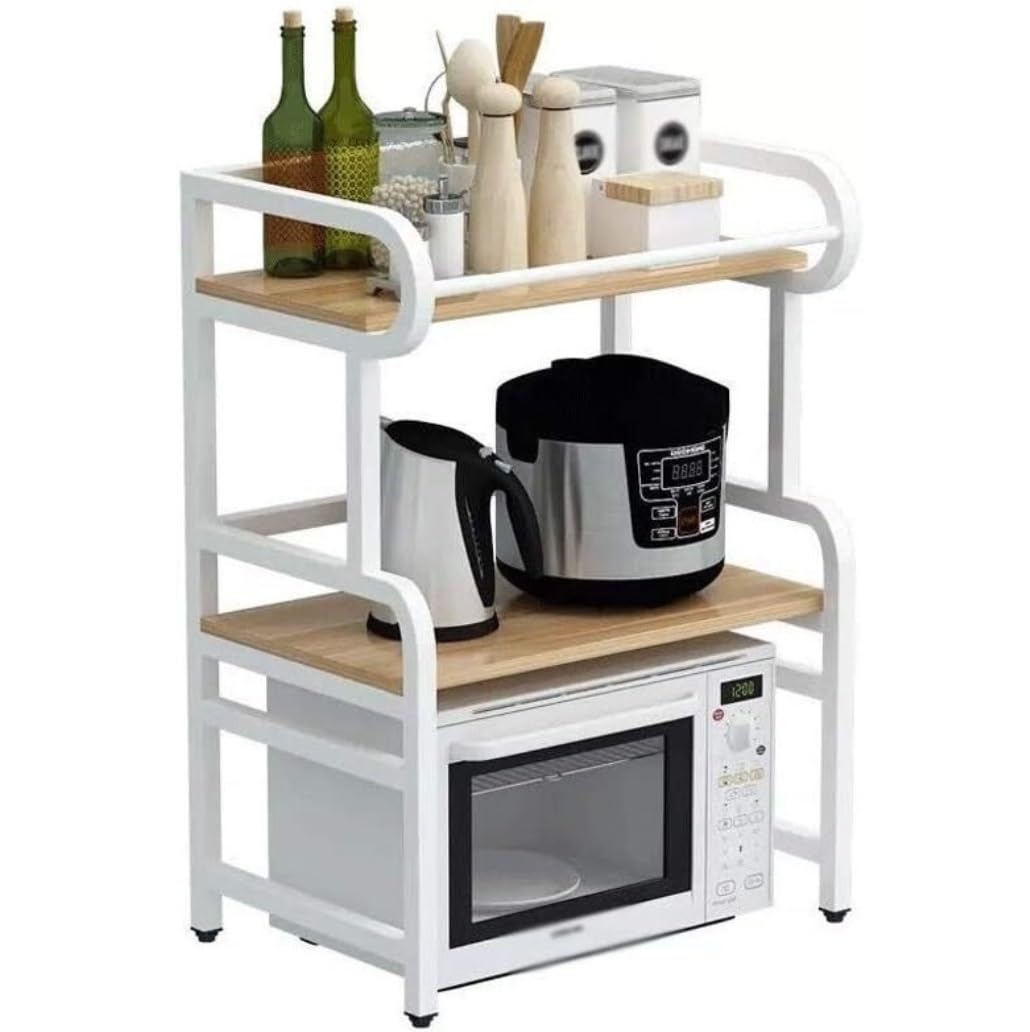 CHUOZI Kitchen Counter Shelf Microwave Stand Oven Retractable