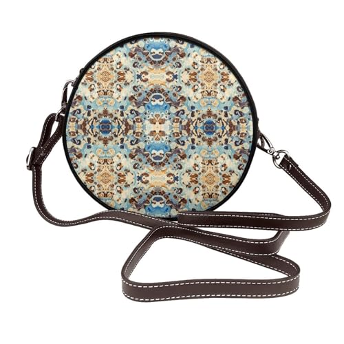 Leather Tote Travel Purse, Trendy Design Crossbody Bag for Women