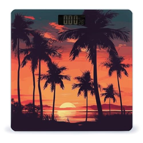 Báscula Digital de Baño FekiLoot con Pantalla Grande miniatura 1