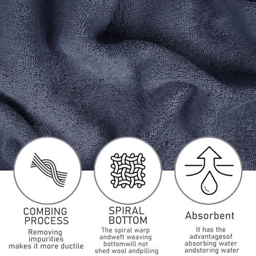 Txmyxgs Serviette De Fitness,Serviette De Sport, De Refroidissement Instantané, De Sport en Microfibre pour La Peau pour Yoga, Entraînement (Grey) – Image 6