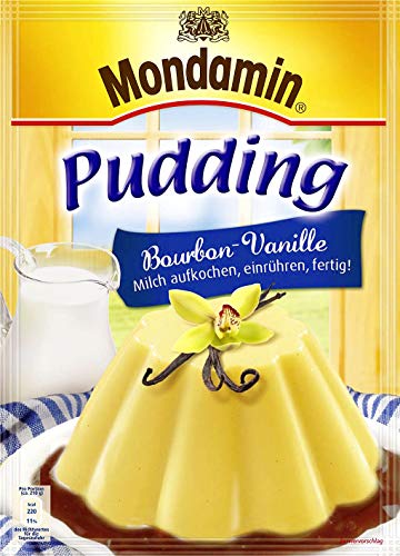 Mondamin Pudding Bourbon-Vanille, 3 Portionen, 13er Pack
