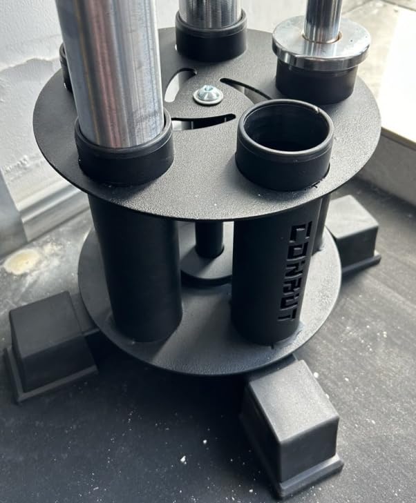 CONBUT Olympic Barbell Holder Barbell Storage Olympic Bar Holder, Fit for 2