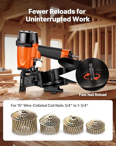 VEVOR Professional Air Roofing Nailer