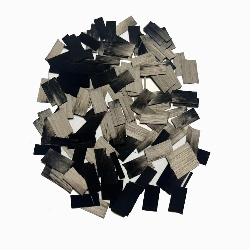 Generic 20mm Carbon Fiber Sheet Shaped Automotive Apparent forging Pattern (1000, Grams), black