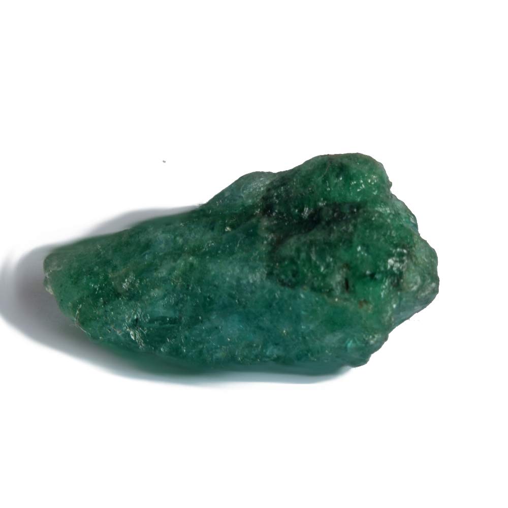 GEMHUB Natural Raw Emerald Green Gemstones for Jewelry Making 10-1000 Carat Crystals and Healing Stones | Rough Emerald Gem Stones