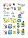School Zone Alphabet Sticker Learning Workbook: 64 Pages, Preschool, Kindergarten, 267 Stickers, ABCs, Alphabetical Order, Printing Letters, Phonics, Ages 3 to 6 (Stuck on Learning! Book Series)