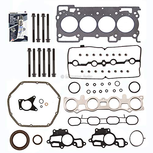 Mizumo Auto Ma-9761265259 Full Gasket Set Head Bolts Compatible With/For 07-12 Nissan Sentra Versa Cube Mr18De Mr20De #TOP6