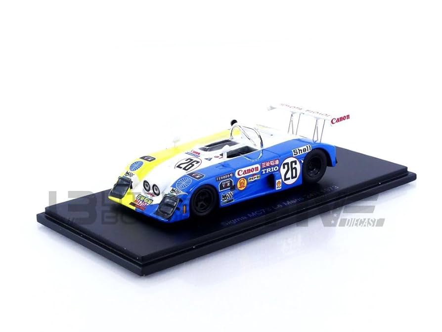 スパーク1/43 Sigma MC73 #26 24H Le Mans 1973 Amazon | スパーク 1/43 シグマ MC73 1973 ルマン24H #26 生沢徹