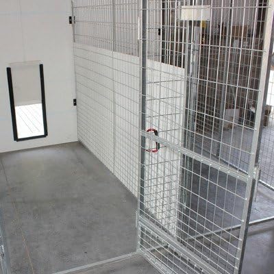 Anti - Fight Single Yard Kennel Panel Upgrade Size: 72" H x 1" W x 48 L