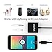 Lightning Adapter for iPhone 7/7 Plus, Lightning to 3.5 mm Headphone Jack Adapter and Charge