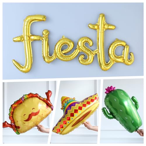 Cinco de Mayo Fiesta Balloon Arch Kit, 171Pcs Rainbow Colors Balloon Garland for Mexican Fiesta Party Decorations Hawaii Tropical Luau Birthday Party Backdrop Inflatable Cactus Taco Carnival Balloons - Image 8