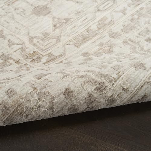 Tapete decorativo rectangular Nourison Outlines 9' x 12' miniatura 7