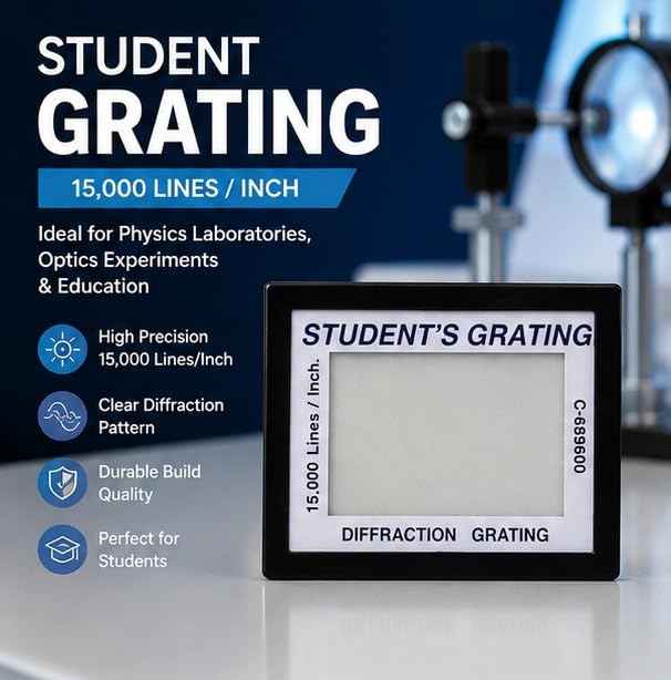 Image of HILGER Student Grating Glass Or Defraction Glass (15000 LPI)
