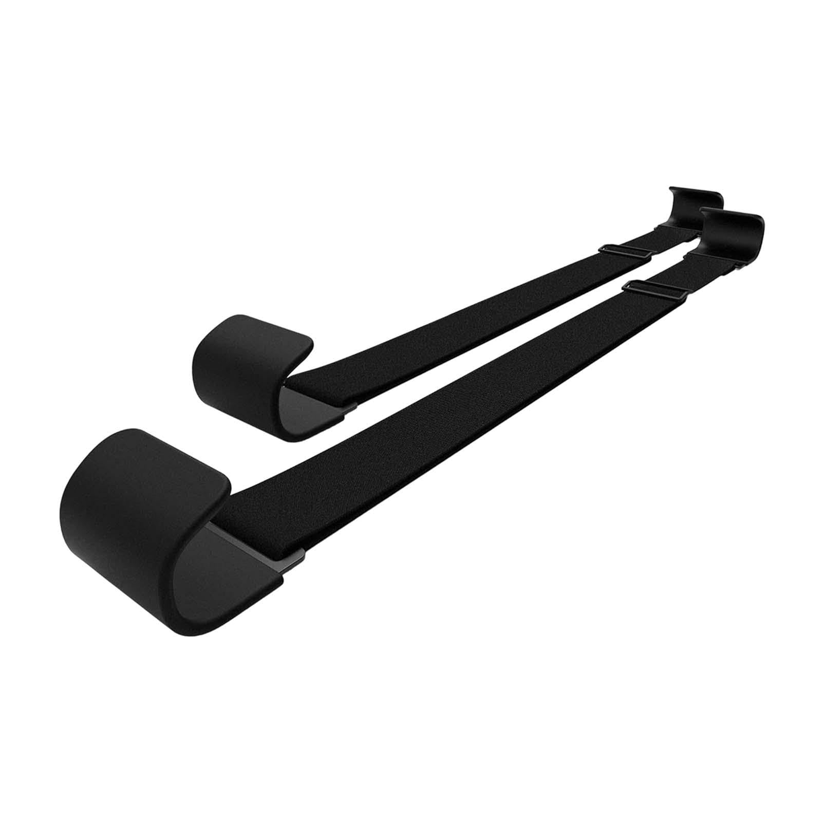 jojomis 2Pcs Trash Can Lock Straps Bungee Cord for Lid Security Outdoor Garbage Bin Cover Prevents Animals Adjustable 23.6-48 Inch