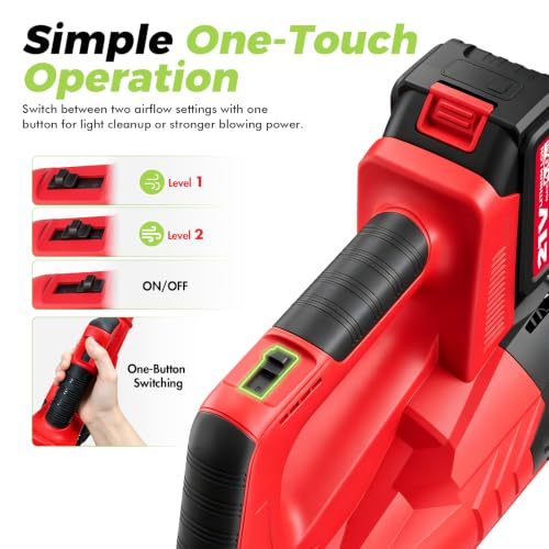 VIBOGEN Cordless Leaf Blower