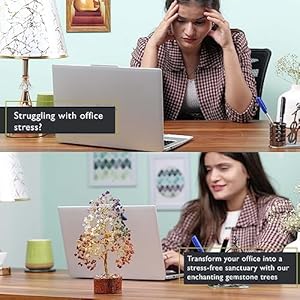 7 Chakra Crystal Tree For Positive Energy Birthday Gifts For Women House Warming Gifts New Home Chakra Tree Tree Of Life Decor Chakra Decor Office Decor For Women Reiki Gifts Spiritual Gifts