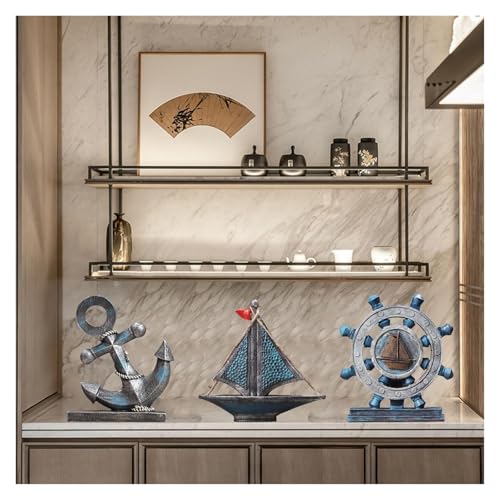 Sculptures et accessoires décoratifs en résine orange de qualité supérieure
