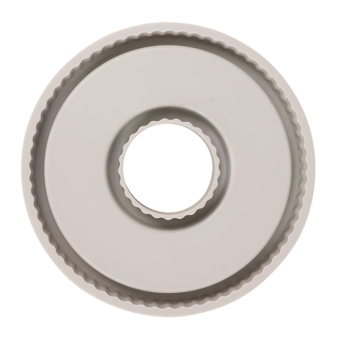 Rayher Silicone Casting Mould Coaster Ring, Ribbed, ø 17cm x H 2cm, 36175000