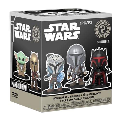 Funko Mystery Mini: The Mandalorian - Mini-Figurine en Vinyle à Collectionner - Idée de Cadeau - Produits Officiels - Jouets pour Les Enfants et Adultes - TV...