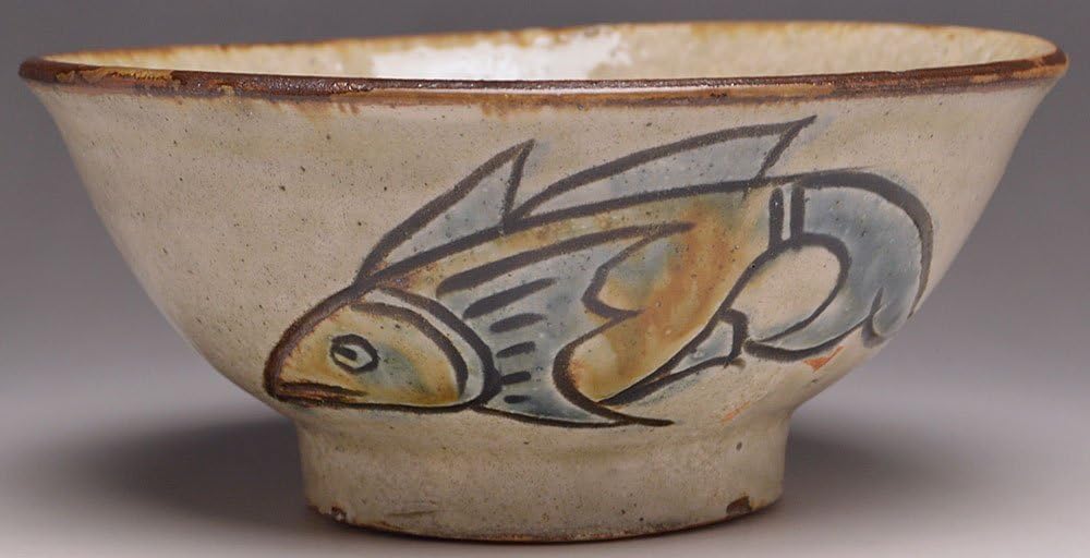 人間国宝：金城次郎作 琉球陶器 茶碗 【公式通販】