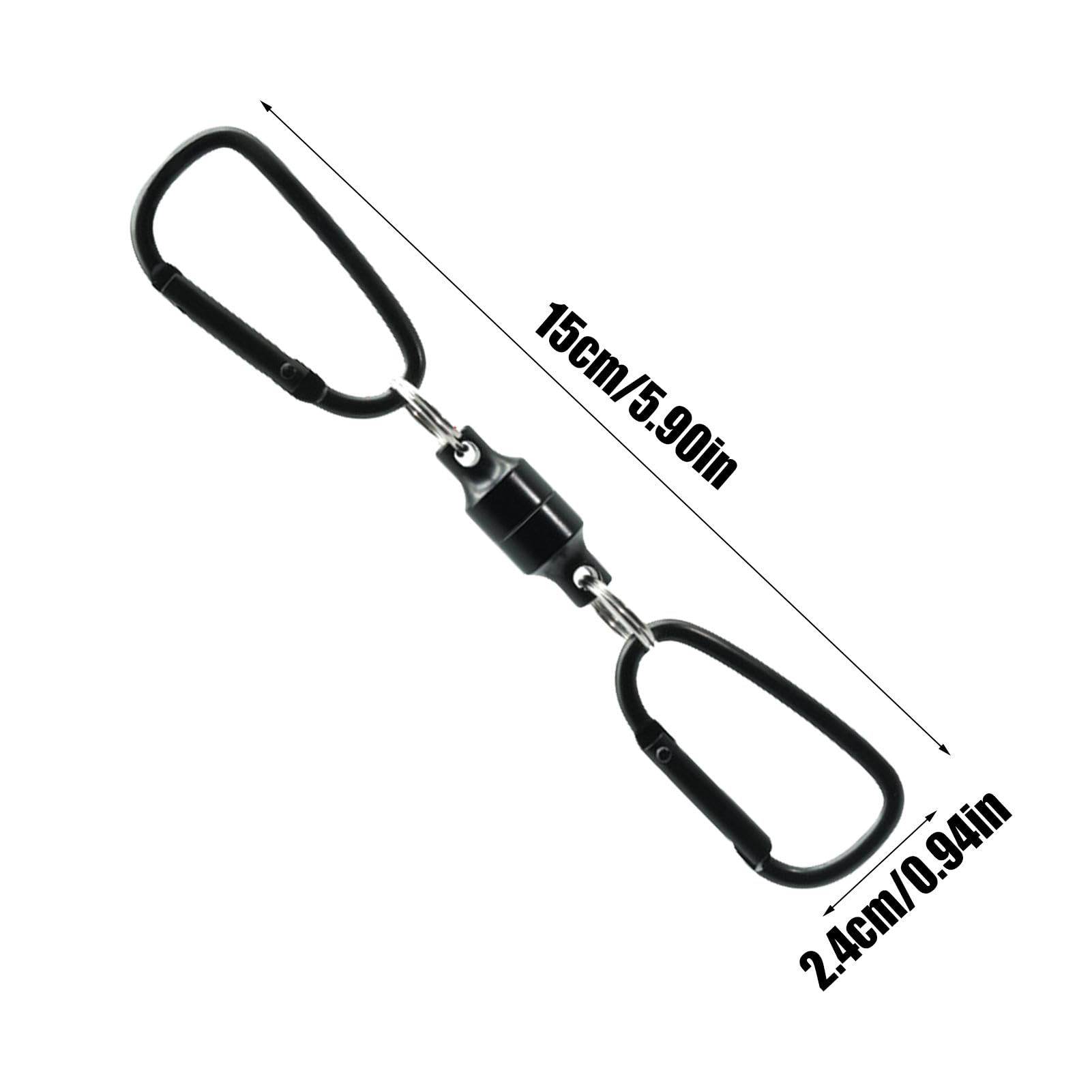 Bergsteiger Karabiner Mit Magnet - Starker Clip Für Klettern & Outdoor