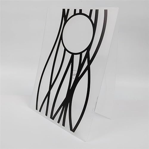 Miniatura 4 de DzIxY Carpetas de plástico en relieve de líneas onduladas para hacer tarjetas, suministros de papel de bricolaje, plantillas de álbumes de recortes,