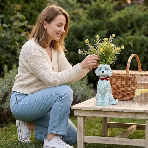 Jarrones de animales divertidos para cocina y sala de estar 4
