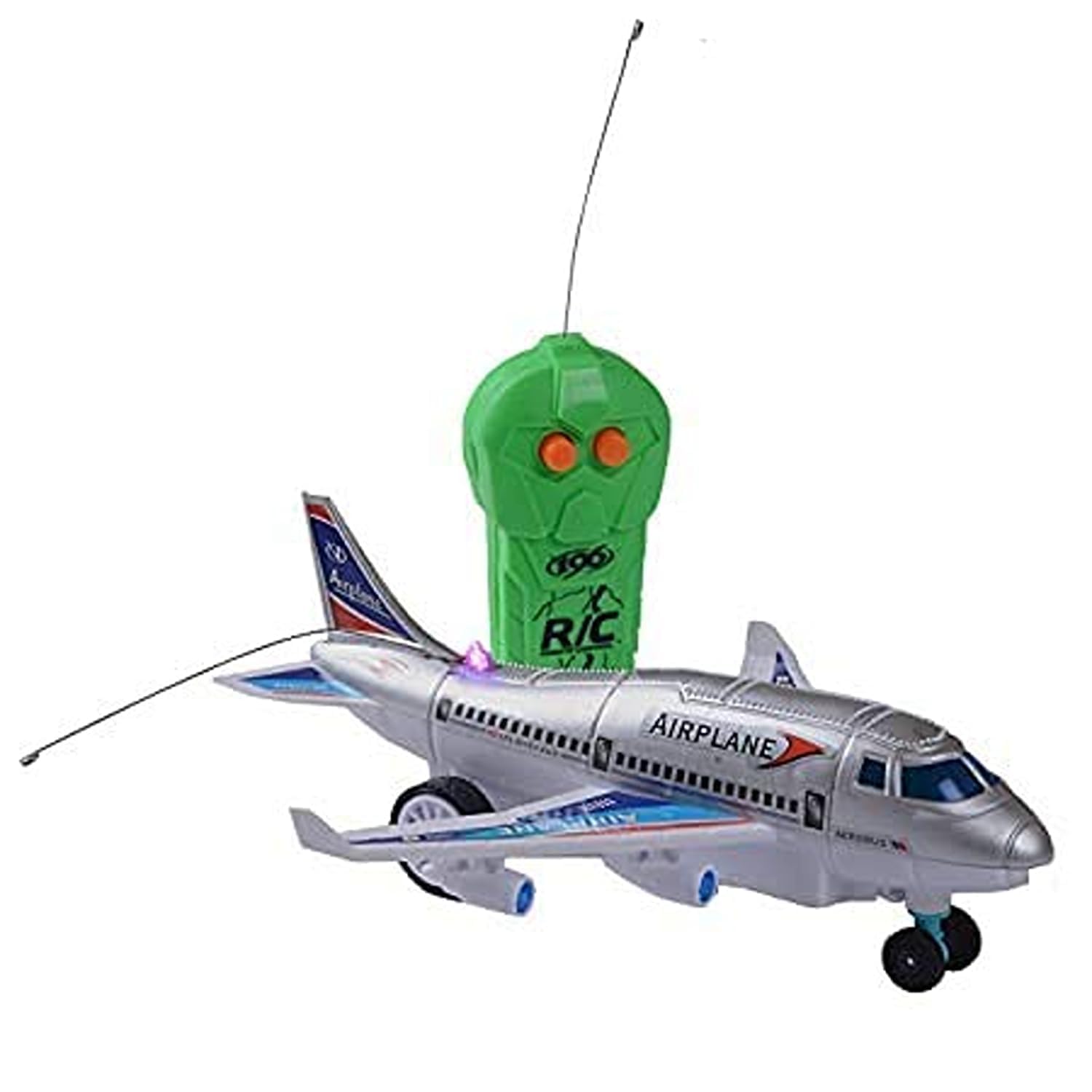 P&K Store Presents Infrared Induction Radio & Remote Control Running Airplane for Boys & Girls Kids Pack of 1 (Multi Colour) A2 - Image 5 thumbnail