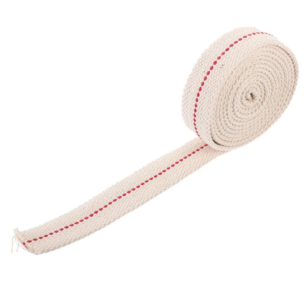 Alipis 1roll Kerosene Cotton Wick Feet Pure Cotton Knitted Wick for Oil Lamps Stable Flame for Indoor Use Oil Lamp Projects and Accessories