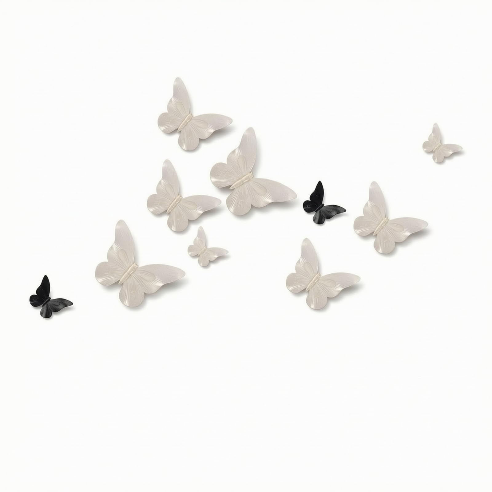 rockible Decorazioni da Parete a Tridimensionali alle Decorative Moderno Decorazione per Soggiorno, Butterfly Perch Se F