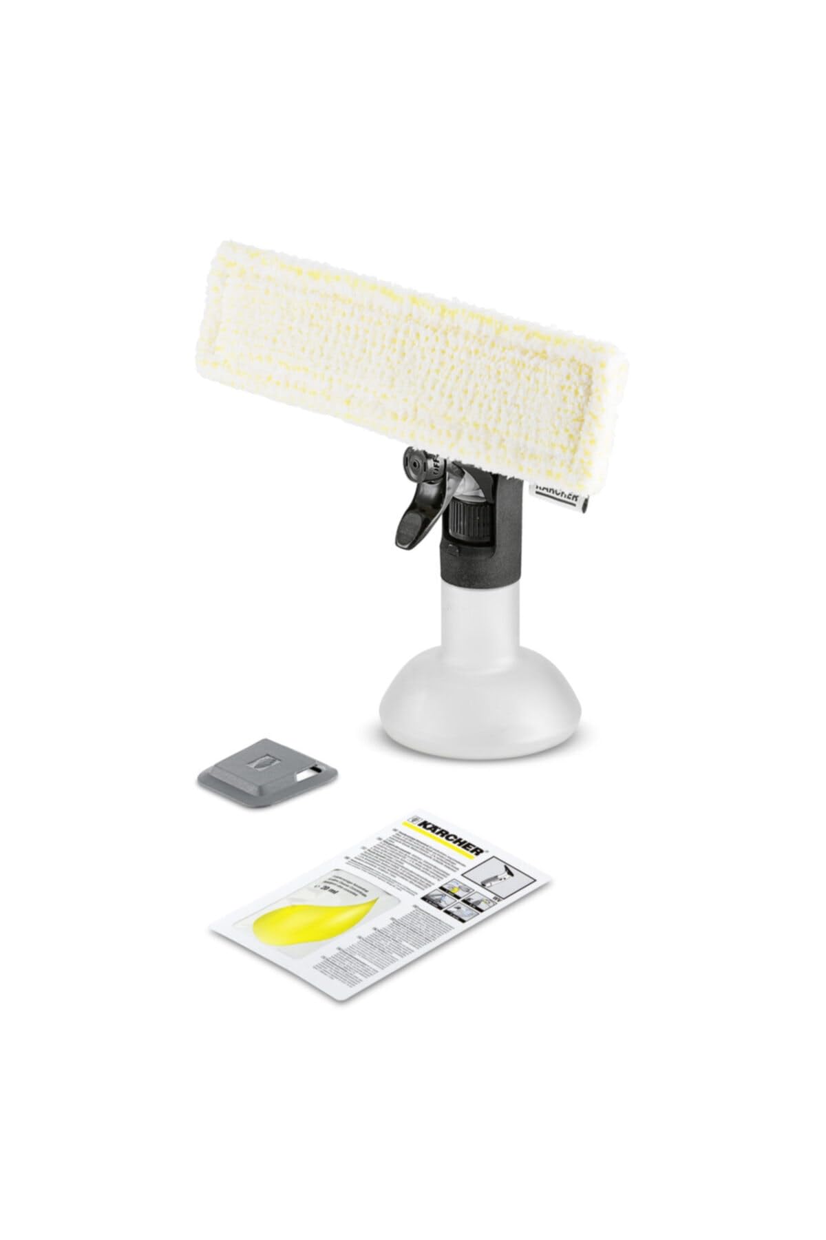 Kärcher 2.633-129.0 Window Vac Premium Spray Bottle Kit, Grey